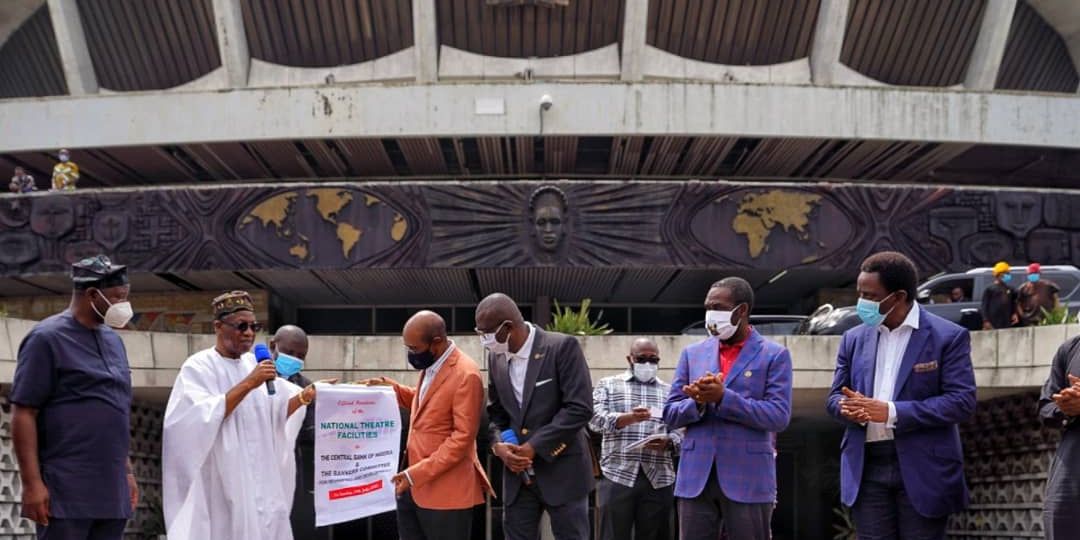 FG hands over National Theatre to CBN, Bankers Committee for redevelopment.